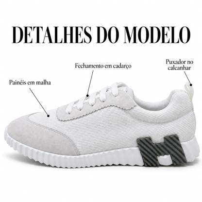 Tênis Hermès Bouncing - Branco - foto 4