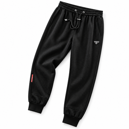 Calça Jogger Prada Preta com Logo Triangular - foto 2