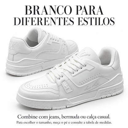 Tênis Louis Vuitton LV Trainer Branco - foto 5